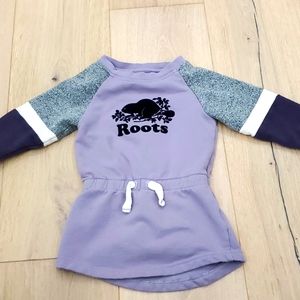 Roots baby sweater dress 12-18 m